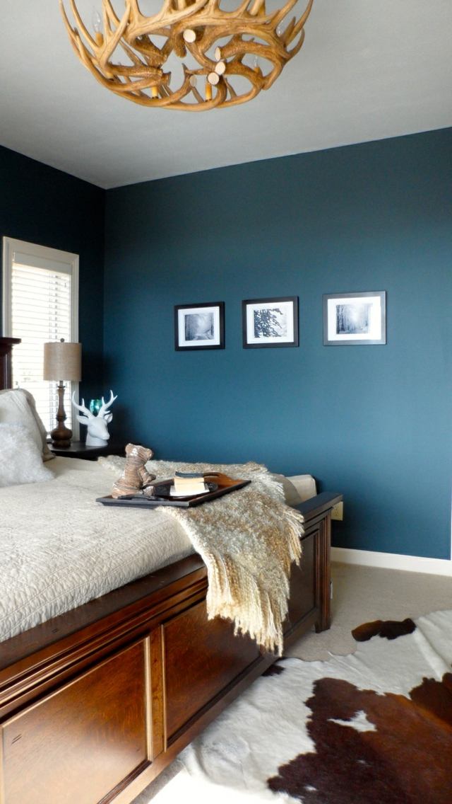 bedroom walls deco idea