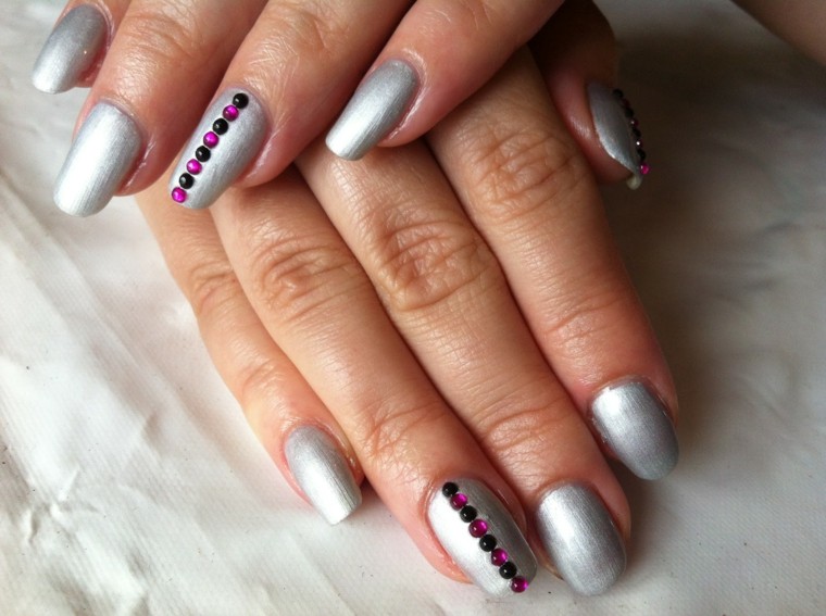 new year deco nail idea