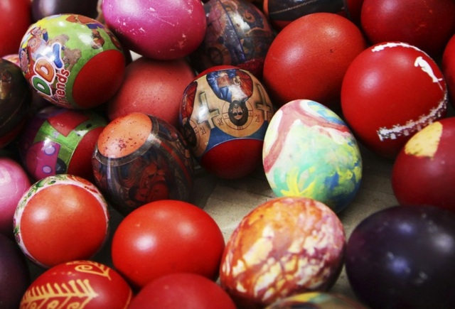 easter egg deco coloring egg tradition russian