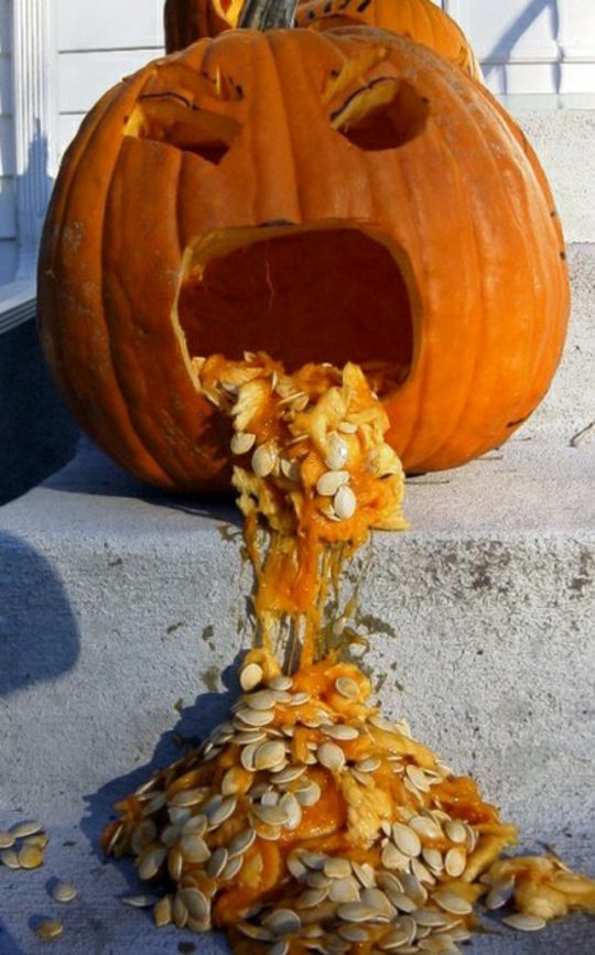 original deco pumpkin idea