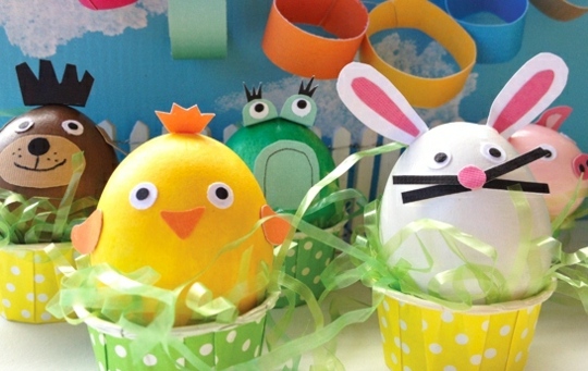 idea hiasan telur paskah easter