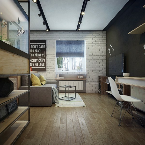 small apartment living room idea 1