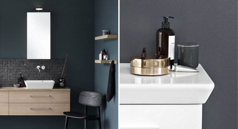 luxury bathroom black color ideas