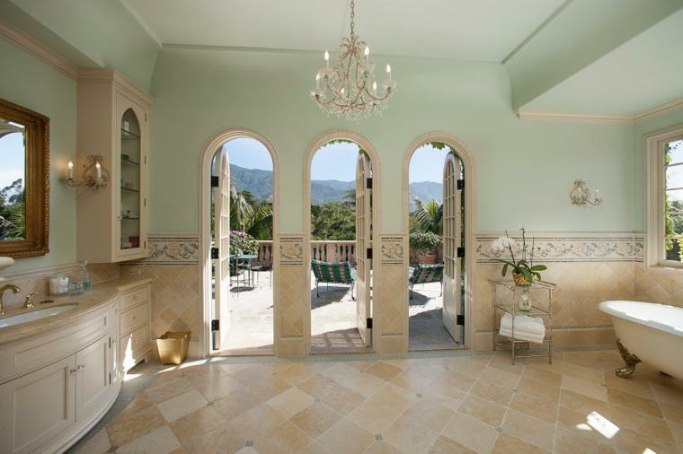 interior decoration of luxury bathroom