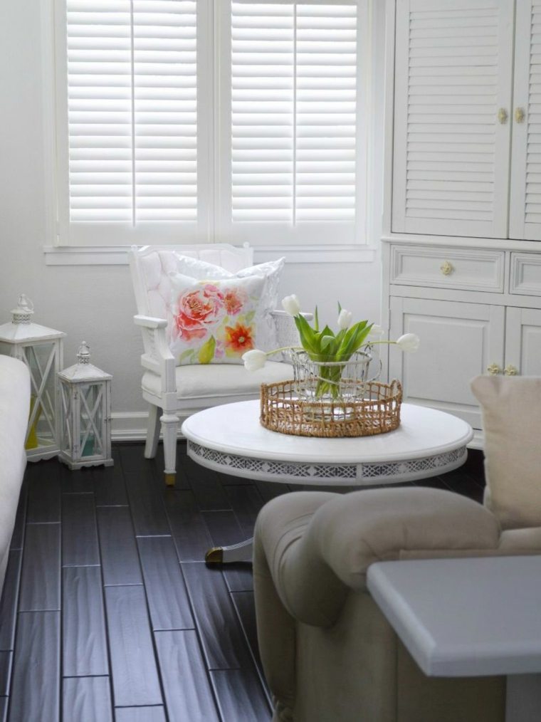 white living room furniture