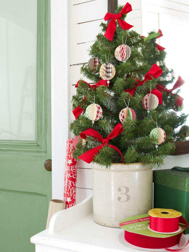 deco idea Christmas tree small