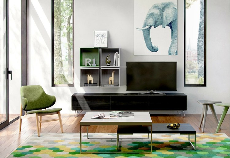 Scandinavian deco idea living room