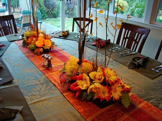 Idea deco table autumn