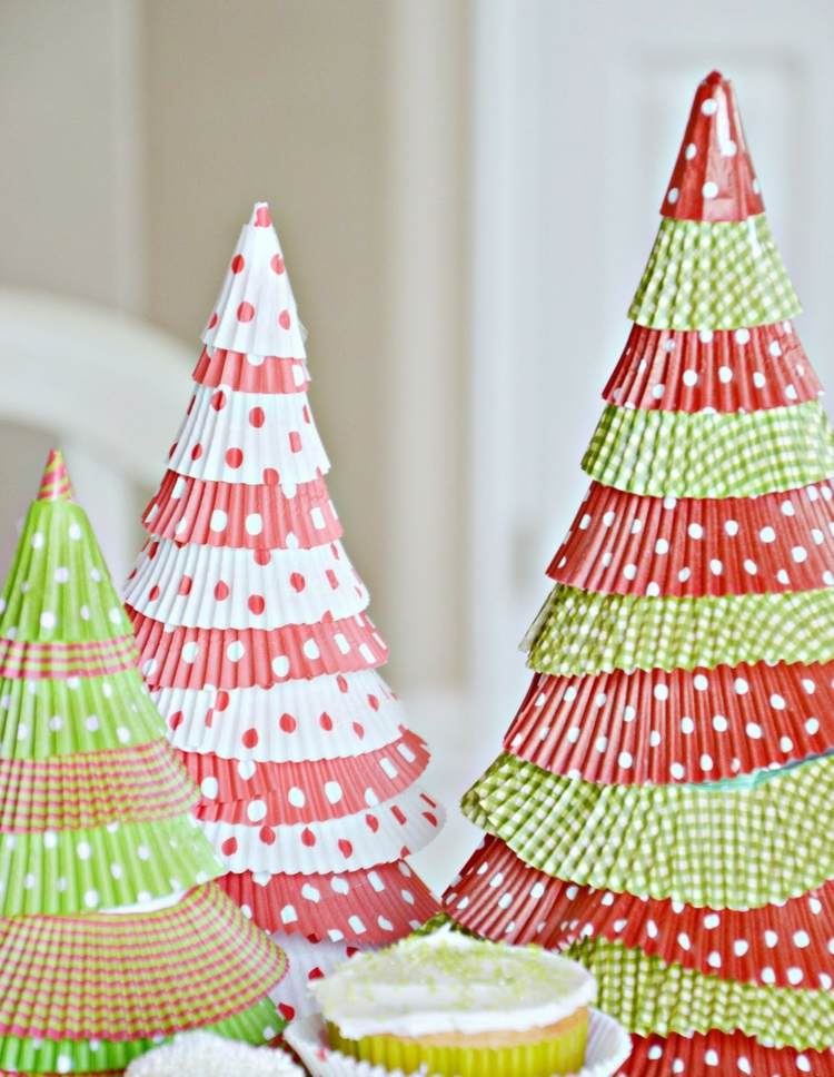 idea deco paper christmas table