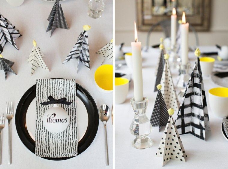 ideas deco modern table christmas