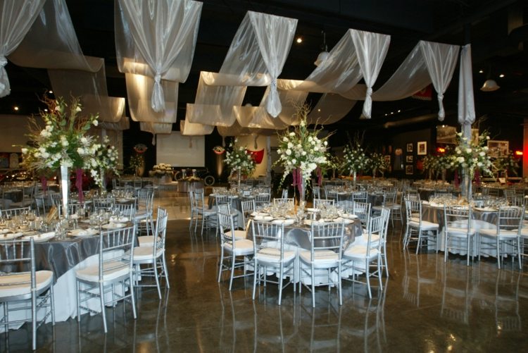 idea deco table wedding reception