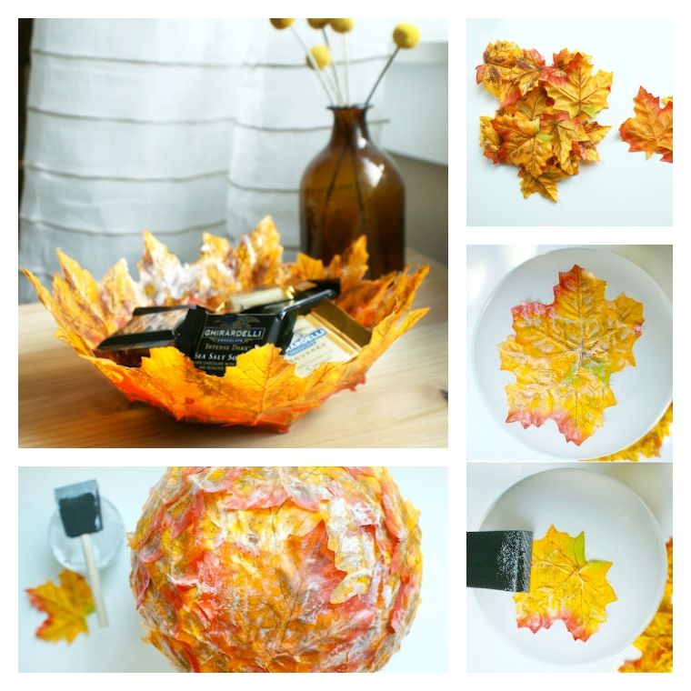 manual activities photos leaf fall DIY