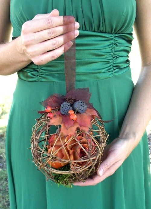 fall ball decoration idea