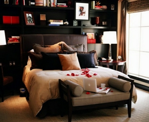 bedroom decoration idea Valentine's Day