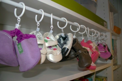 idea decoration room baby shoes