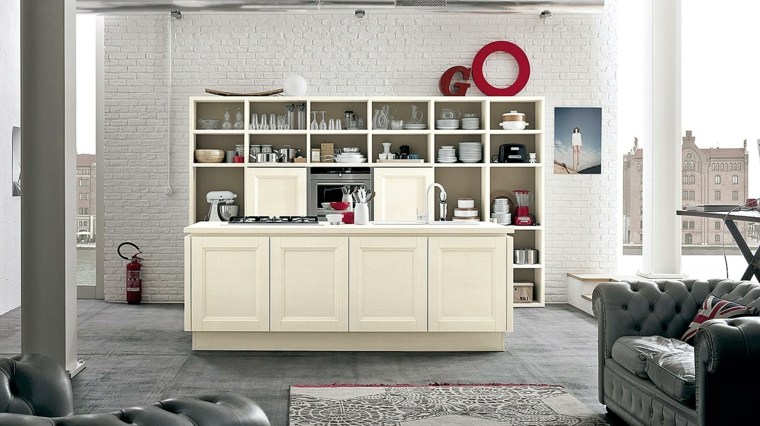 idea decoration kitchen cream furniture