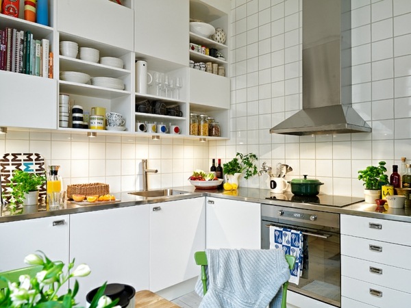 Scandinavian kitchen decoration idea