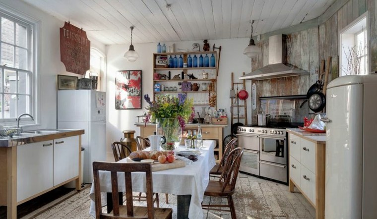 kitchen ideas deco style shabby chic