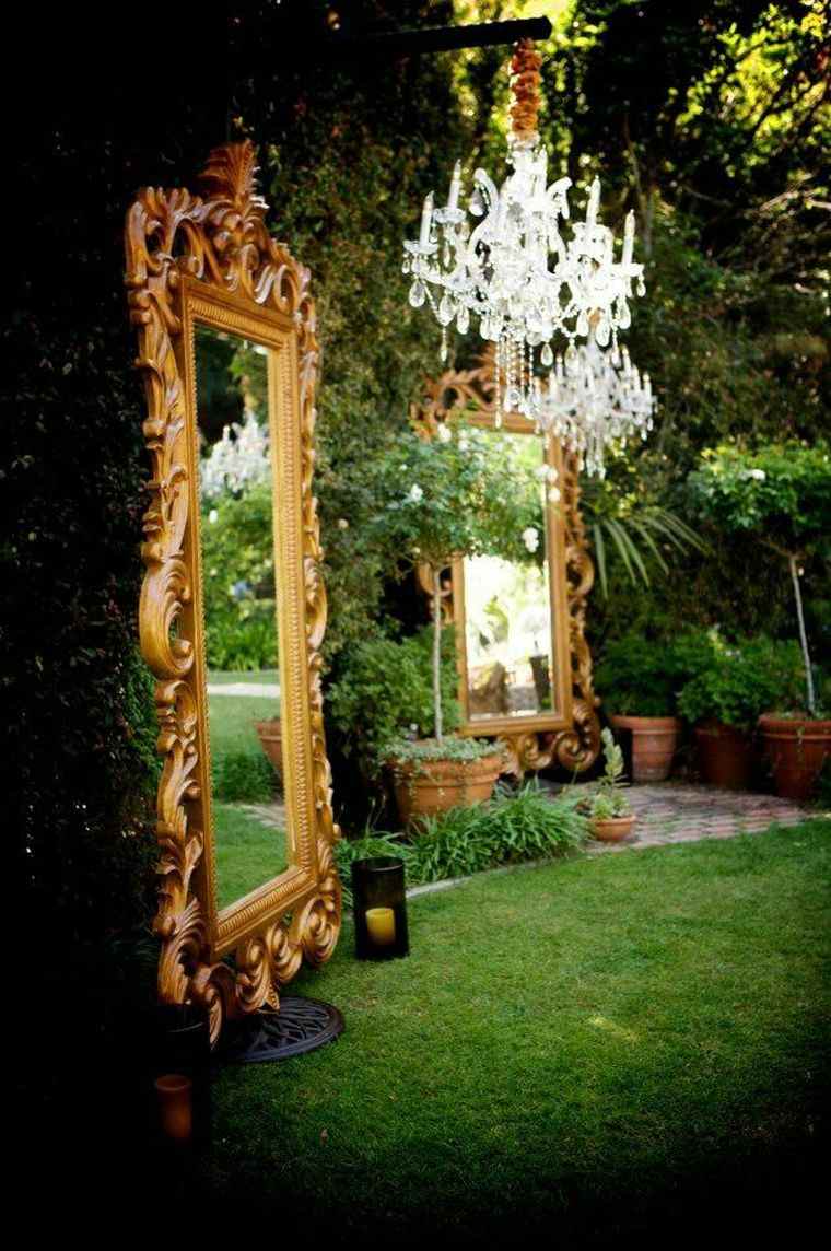 baroque mirror garden ideas