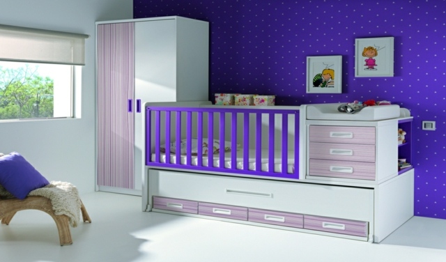 modern baby room decoration idea