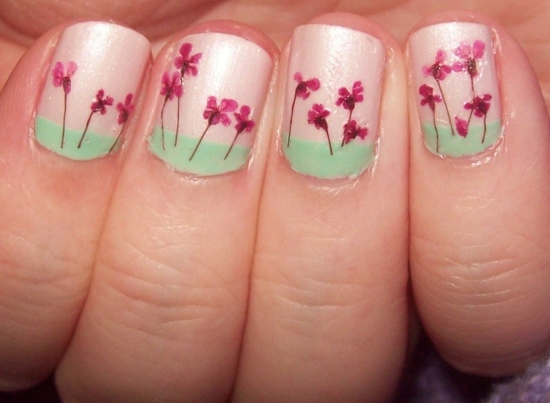 spring nails decoration idea