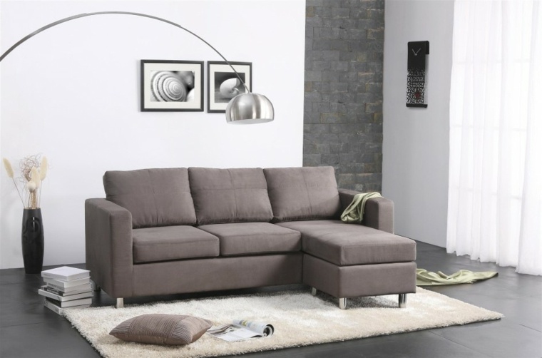 idea living room wall covering gray taupe