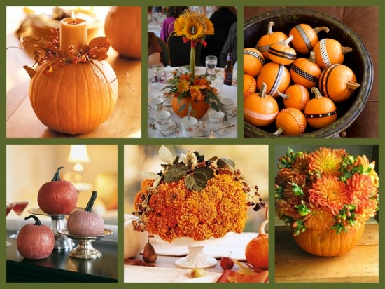 autumn table decorations