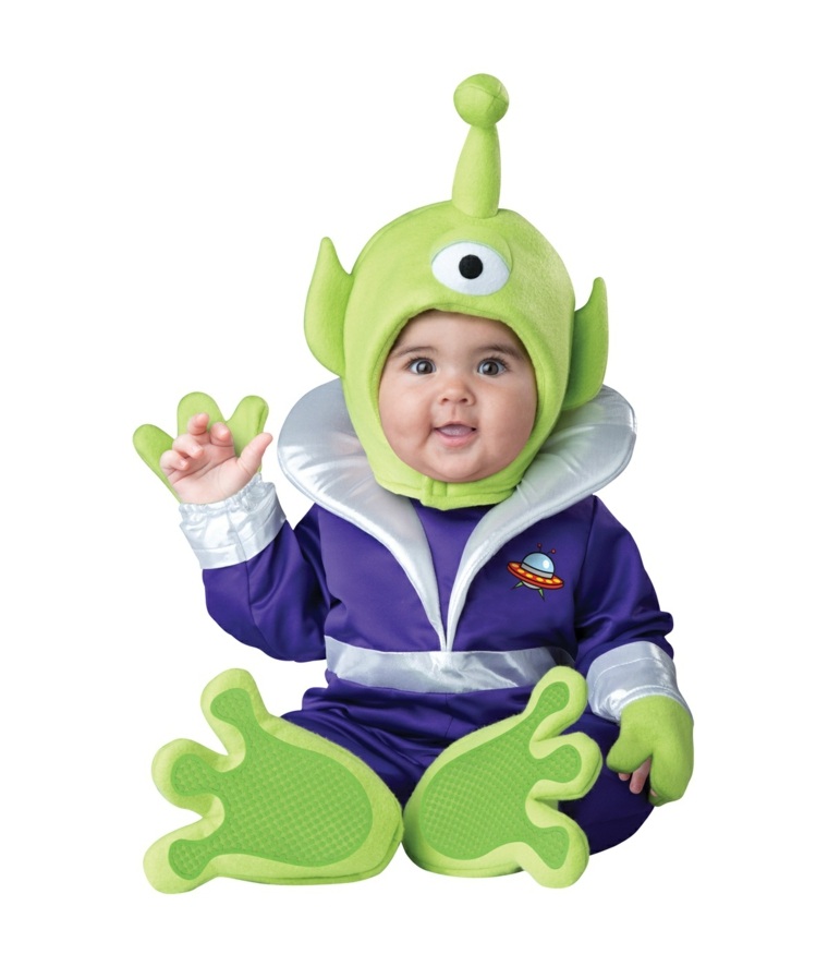 baby halloween idé forkledning monster space ide original