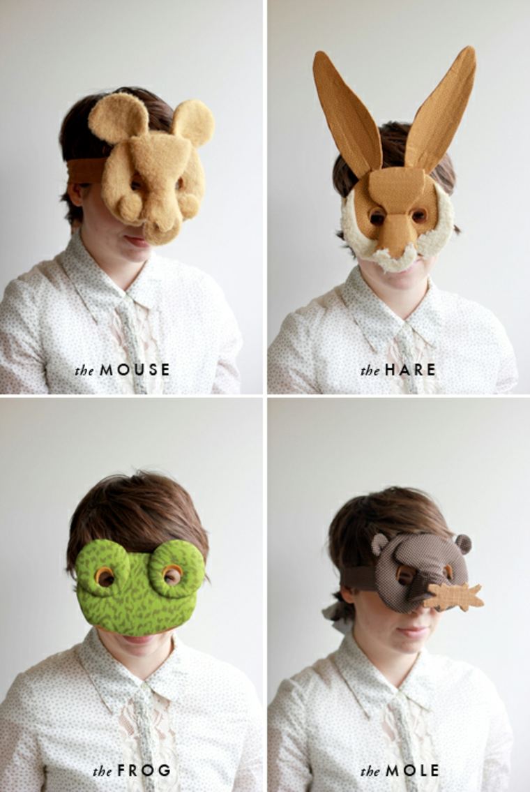 disguise child halloween idea mask diy