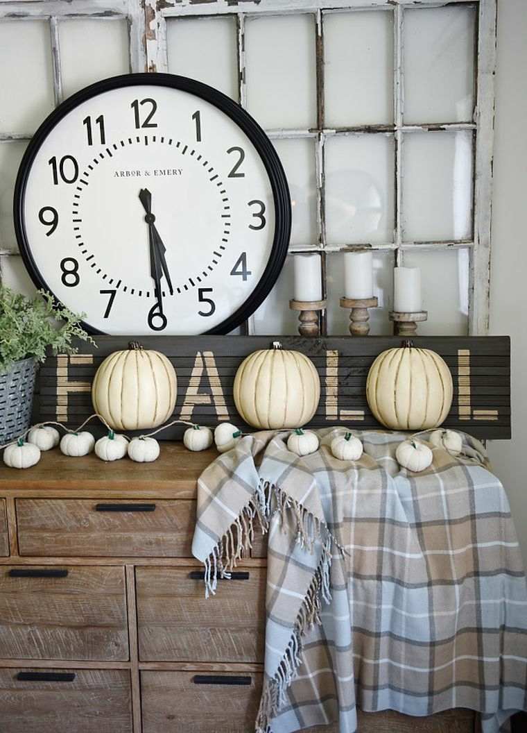 autumnal photo DIY decoration