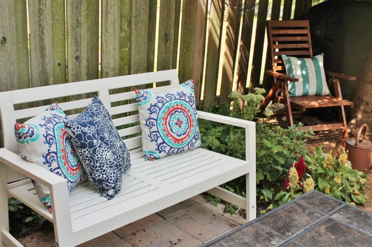 deco cushions outdoor idea trend arrange terrace garden