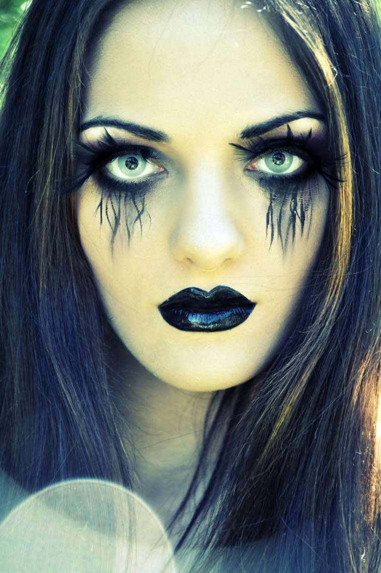 Gothic makeup Halloween forklædning