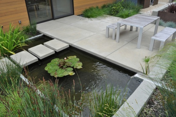 japanese modern garden idea