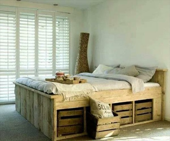 Wooden Pallet Bed Frame, Wooden Pallets For Bed Frame