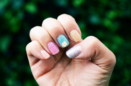 spring manicure idea