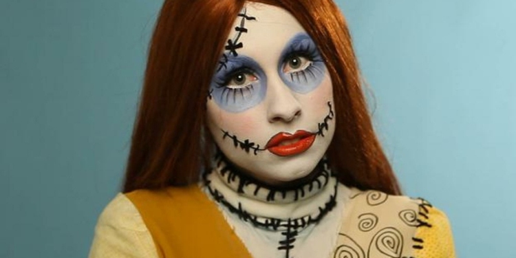 makeup idea Helloween woman