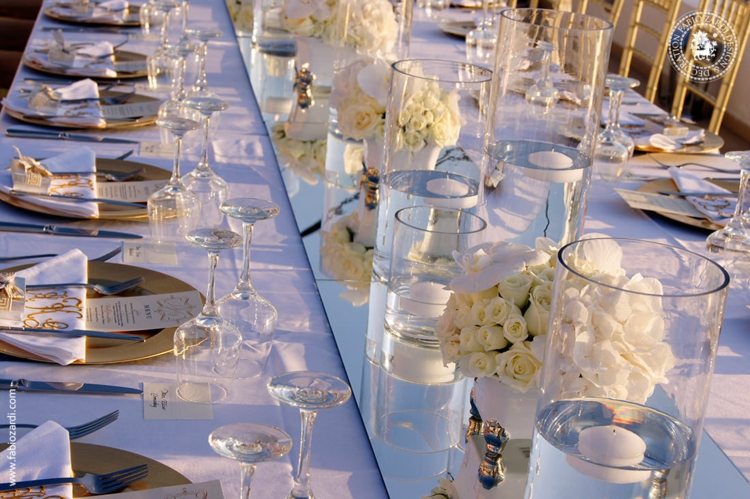 wedding idea deco centerpiece