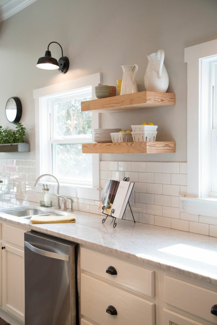 kitchen furniture shelves wood