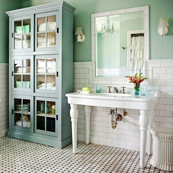 retro bathroom furniture idea