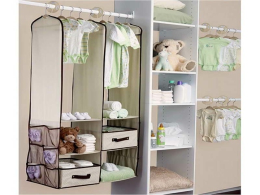 baby wardrobe organization idea