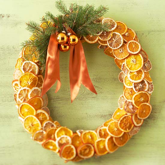 idea asal christmas wreath oren