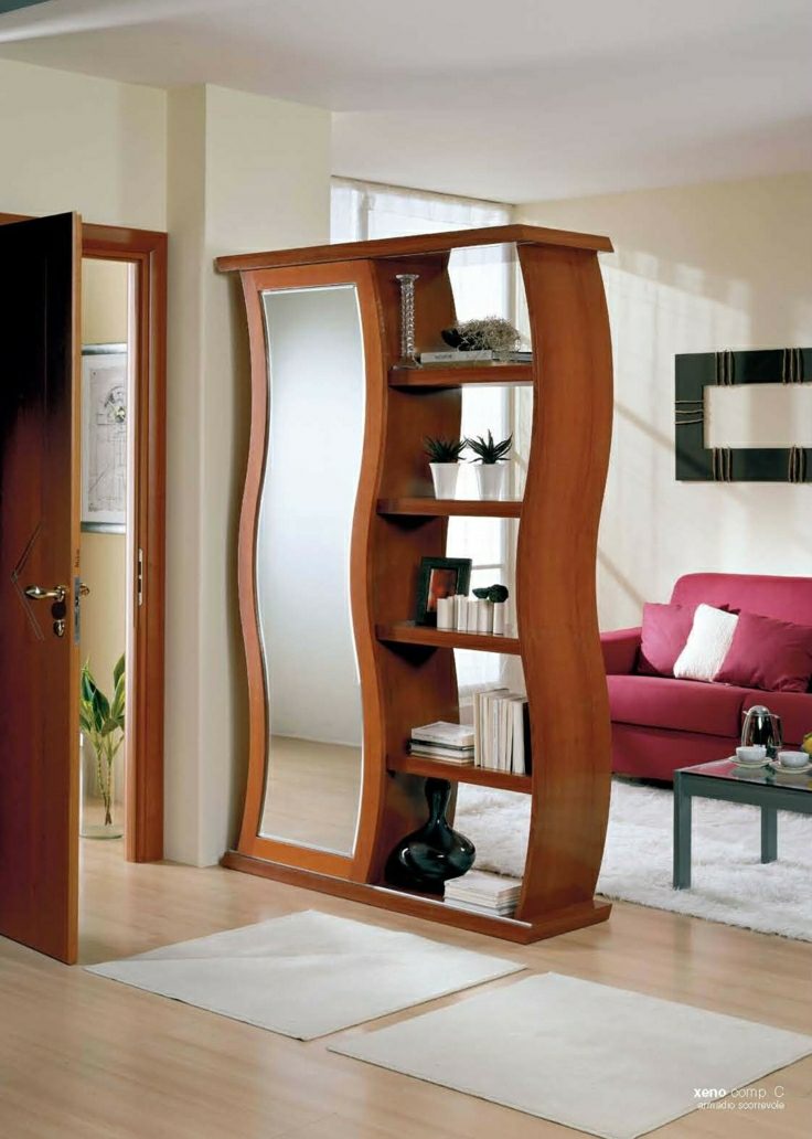 room divider idea original separation room bookcase with storage