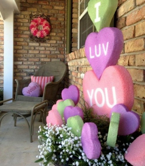 idea for Valentine's day deco