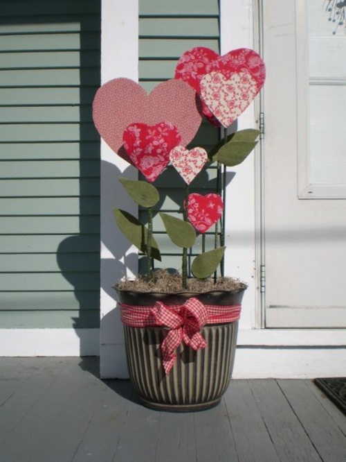 idea for Valentine's Day outside