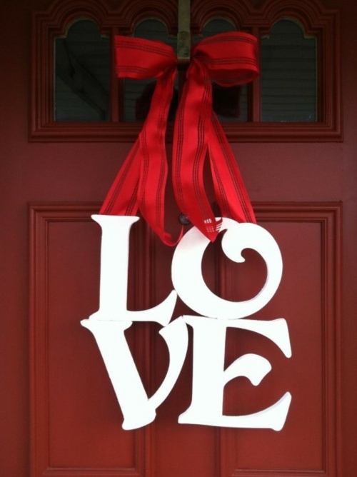 idea for Valentine's day door