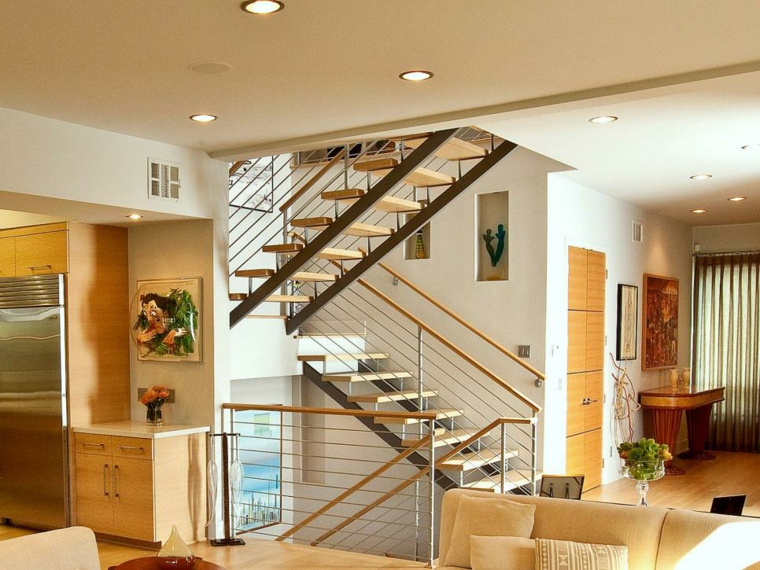 banister railing contemporary guardrail