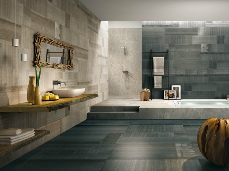 idee salle de bain carrelage Fa^p ceramiche