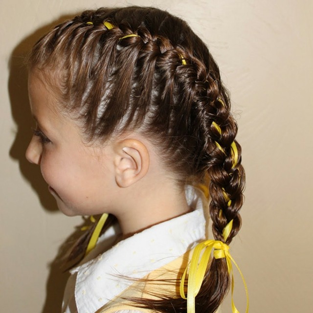 idea braid little modern girl
