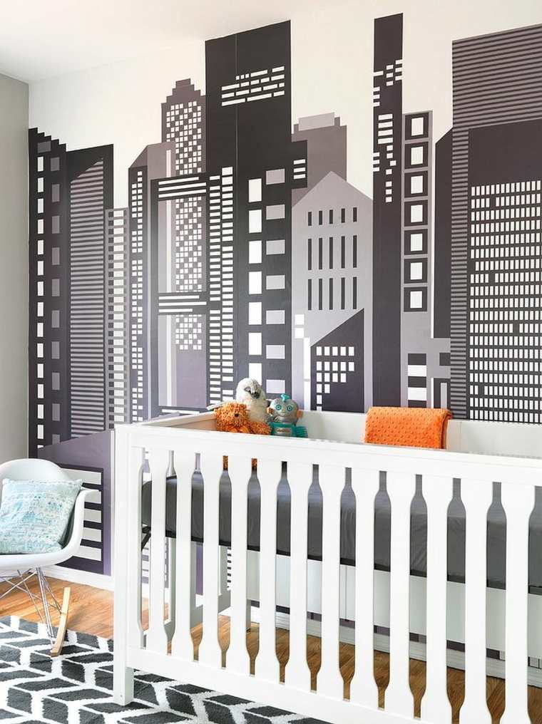 Nordiske design kids room decor ideer