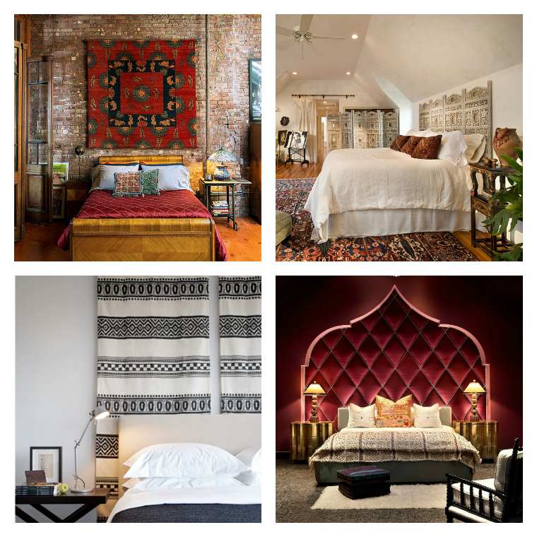 ideas of oriental furniture bedroom decoration